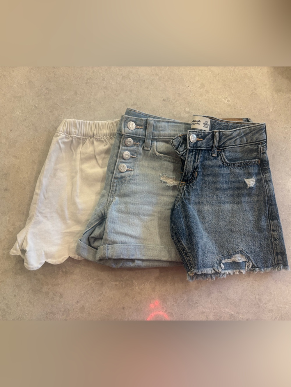 Abercrombie & Fitch / J Crew Girls' Shorts bundle, sizes 7/8 - Picture 2 of 16